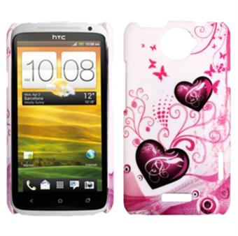 HTC ONE X Double Heart Skal