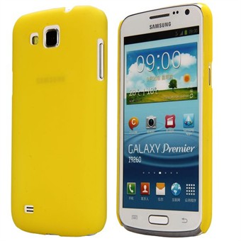 Enkelt plastskydd för Galaxy Premier (gul)