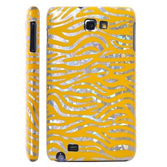 Galaxy Note Zebra skal (gul)
