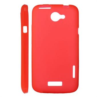 Mjukt silikonskydd för ONE X (orange/röd)