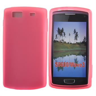 Samsung Wave 3 silikon (rosa)