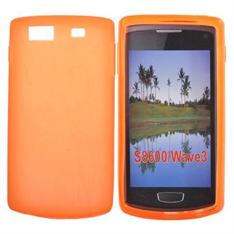 Samsung Wave 3 silikon (orange)