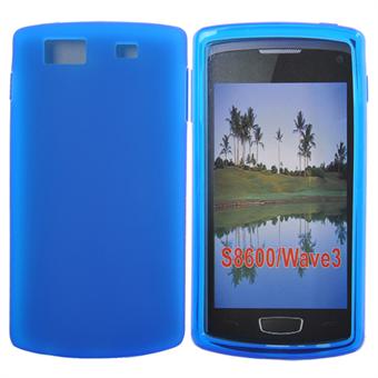 Samsung Wave 3 silikon (blå)