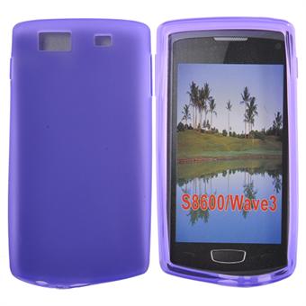 Samsung Wave 3 silikon (lila)