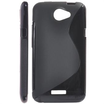 S Line Silikonskydd HTC ONE X (svart)
