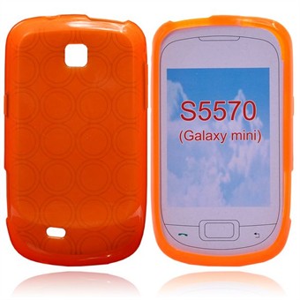 Silikoncirkelskydd galaxy mini (orange)