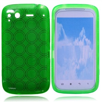 HTC Salsa C510 silikonskydd (grön)