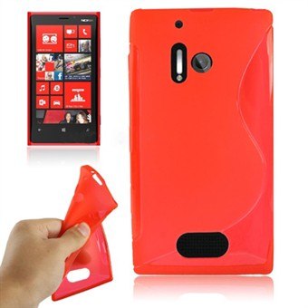 S-Line silikonskydd Lumia 928 (röd)