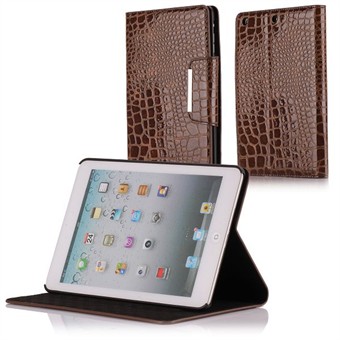 Krokodilväska för iPad Mini (Brown)