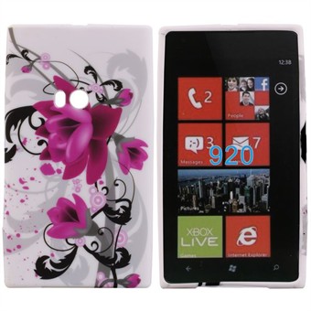 Motiv silikonskydd till Lumia 920 (höst)