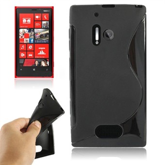 S-Line silikonskydd Lumia 928 (svart)