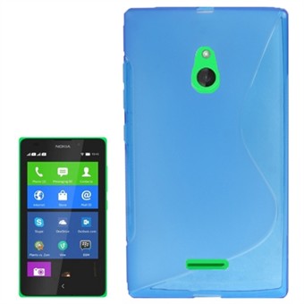 S-Line silikonskydd - Nokia XL (blå)