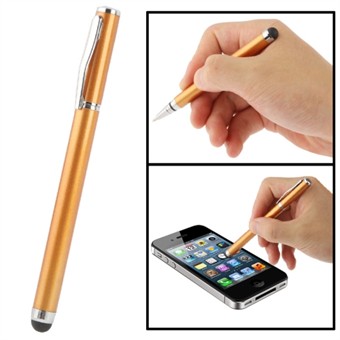 Two in One - Touch & Ball Pen (brons)