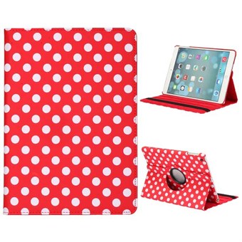 Polka Dot Väska för iPad Air 1 - Röd