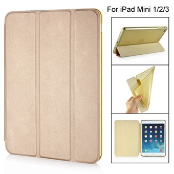 Slim Fold Cover för iPad Mini 1/2/3 - Guld