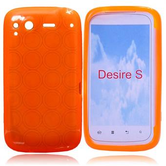 HTC Desire S TPU Gel-fodral (orange)