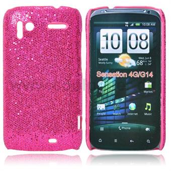 Shiny Hard Case för HTC Sensation G14 (Rosa)
