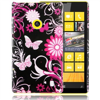 Motiv plastöverdrag Lumia 520 (fjärilar)
