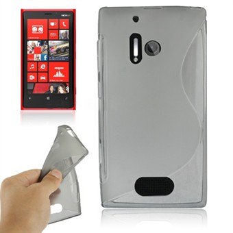 S-Line silikonskydd Lumia 928 (grå)