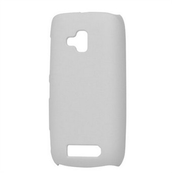 Enkelt plastskydd Lumia 610 - Vit