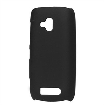 Enkelt plastskydd Lumia 610 - Svart