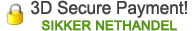 3D Secure Payment sikre dig sikker nethandel hos os!
