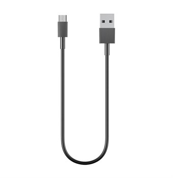 Minidatakabel och laddarkabel- - Micro USB till USB-kabel - 30 cm - Svart