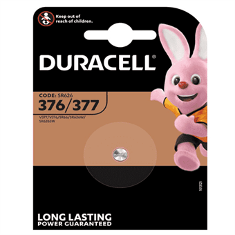 Duracell D376 / D377 - Klockbatteri - 1 st