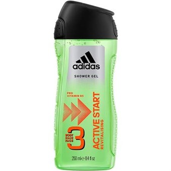 Adidas Duschgel för hår och ansikte och kropp - 250 ml - Team Force