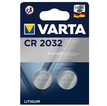 Varta CR2032 - Litiumbatteri - 2 st - Passar AirTag