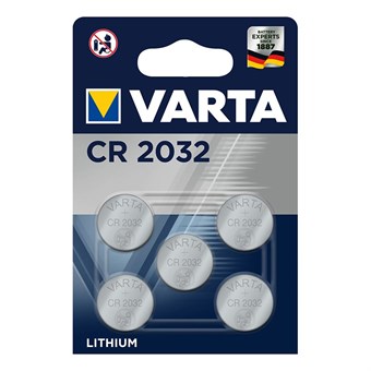 Varta CR2032 - Litiumbatteri - 5 st - Passar AirTag