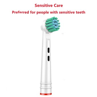 Lösa Borsthuvuden för Braun Oral-B Eltandborste - 4 st - Sensitive Clean