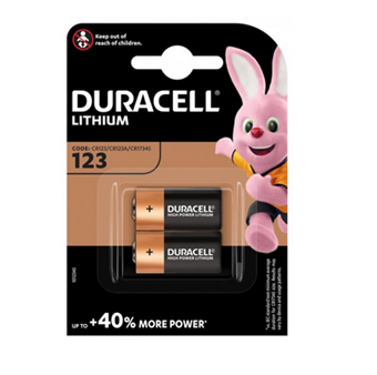Duracell Litium DL123A - 2 st