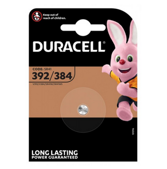 Duracell D392 / D384 - Klockbatteri - 1 st