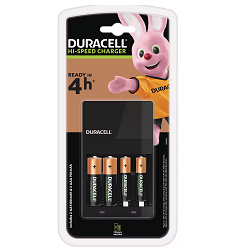 Duracell AA / AAA snabbladdare inkl. 2xAA / 2xAAA batterier - CEF14