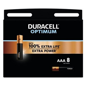 Duracell Optimum MN2400 AAA - 8 st