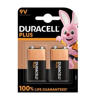 Duracell Plus 100% MN1604 9V - 2 st