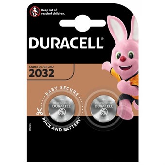 Duracell CR2032 - Litiumbatteri - 2 st - Passar AirTag