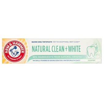 Arm & Hammer Natural Clean Toothpaste - 75 ml