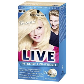 Schwarzkopf LIVE Intense Permanent Color - Hårfärg - 00B Max Blonde Ultra Shine