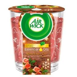 Air Wick Doftljus - Varm bärnstensrosa - Säsongsversion