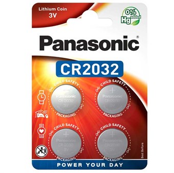 Panasonic CR2032 - Litiumbatteri - 4 st - Passar AirTag