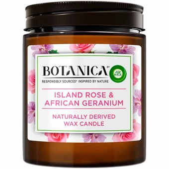 Air Wick - Botanica doftljus - Island Rose & African Pelargonium - 205 gram