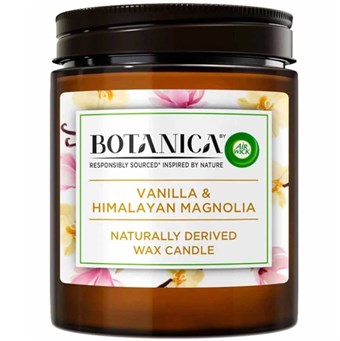 Air Wick - Botanica doftljus - Vanilj & Himalayan Magnolia - 205 gram
