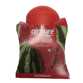 AirPure Gel Twist - Frisk luft i badrummet, kök och kontor - Vattenmelon - Doft av vattenmelon