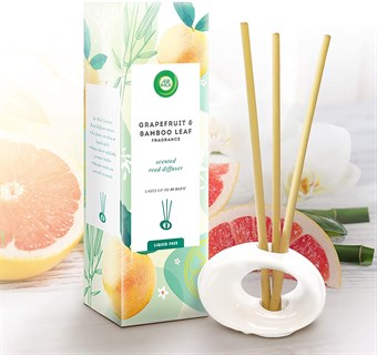 Air Wick Luftrenser Doftpinne - Grapefruit & Bamboo Leaf - 40 days