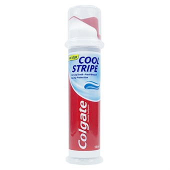 Colgate Cool Strip Tandkräm m / Pump - 100 ml