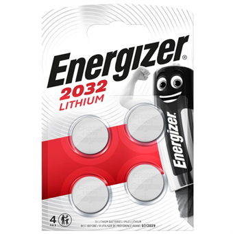 Energizer CR2032 - Litiumbatteri - 4 st - Passar AirTag