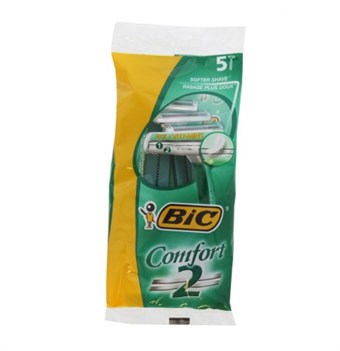 BIC Comfort - 2 skrapor - 5 st.