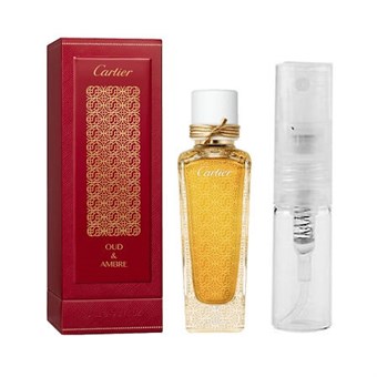 Oud & Ambre By Cartier - Eau de Parfum - Doftprov - 2 ml